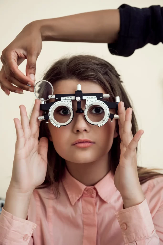 eye checkup examination